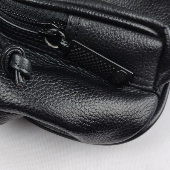 Harley-Davidson Leather Bag with Multicolor Stripe Lining - Picture 13 of 16